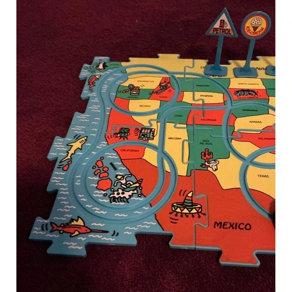 Plas-Toy vtg puzzle